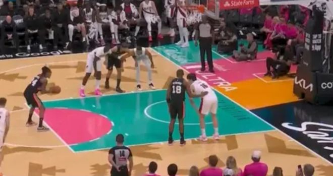 文班亚马首秀惊艳 马刺力克开拓者晋级季后赛